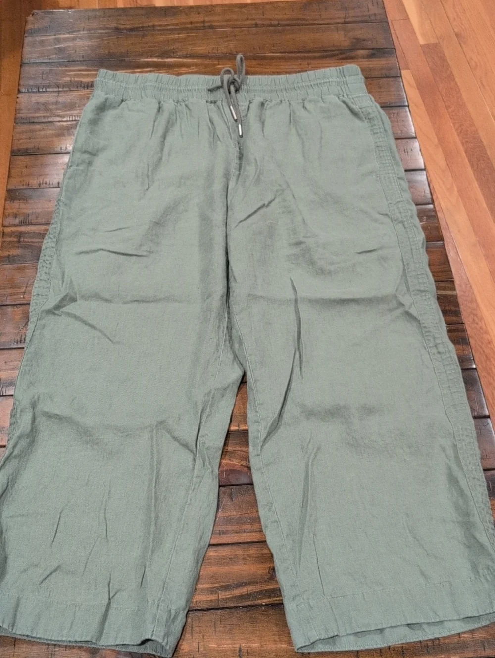 Quince European Linen Wide Leg Pants